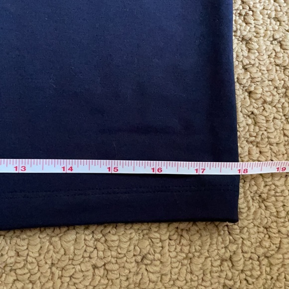 Claudia Sträter Navy/White V-Neck Blouse 36 - Picture 9 of 10